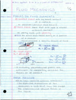 Fluid Mechanics Week 2 Notes