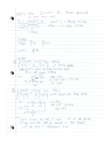 EECS 316 Week 1 Notes