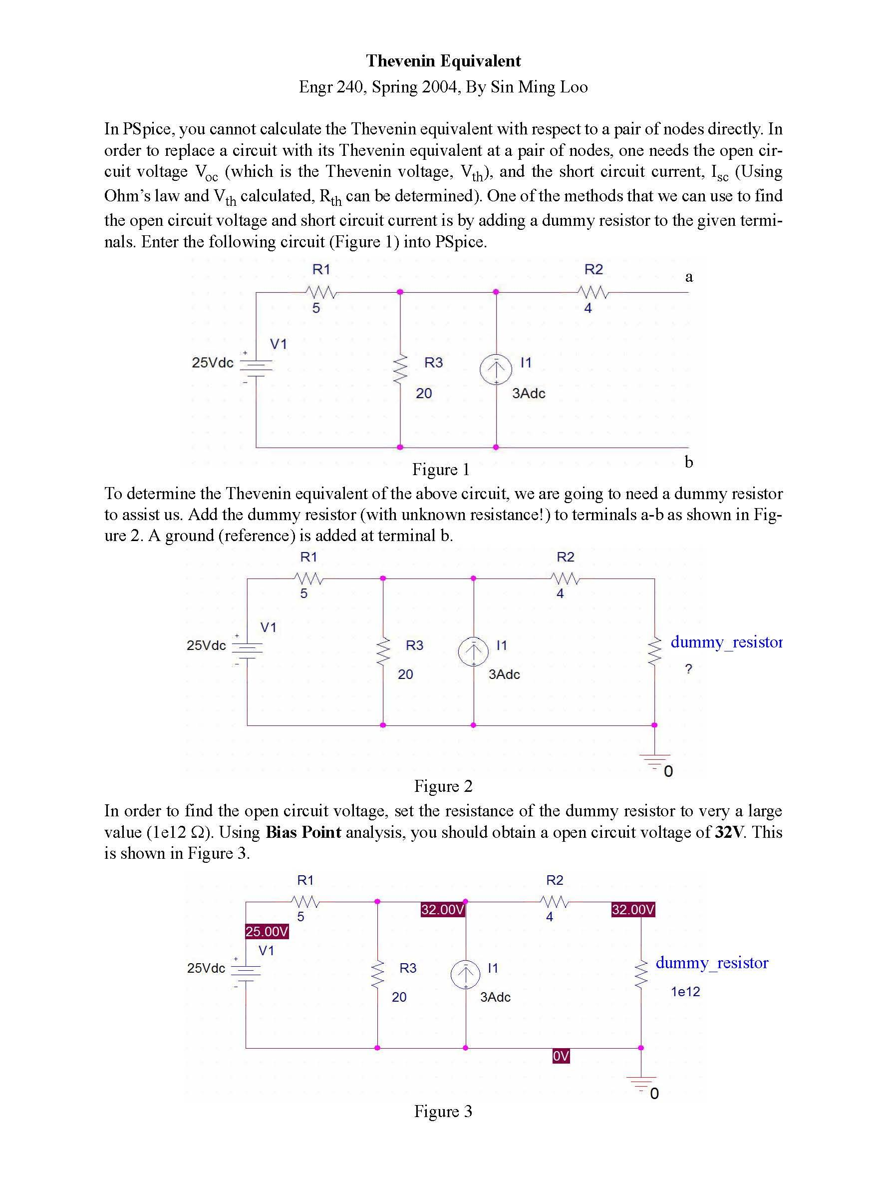 Electrical and Electronic Circuits