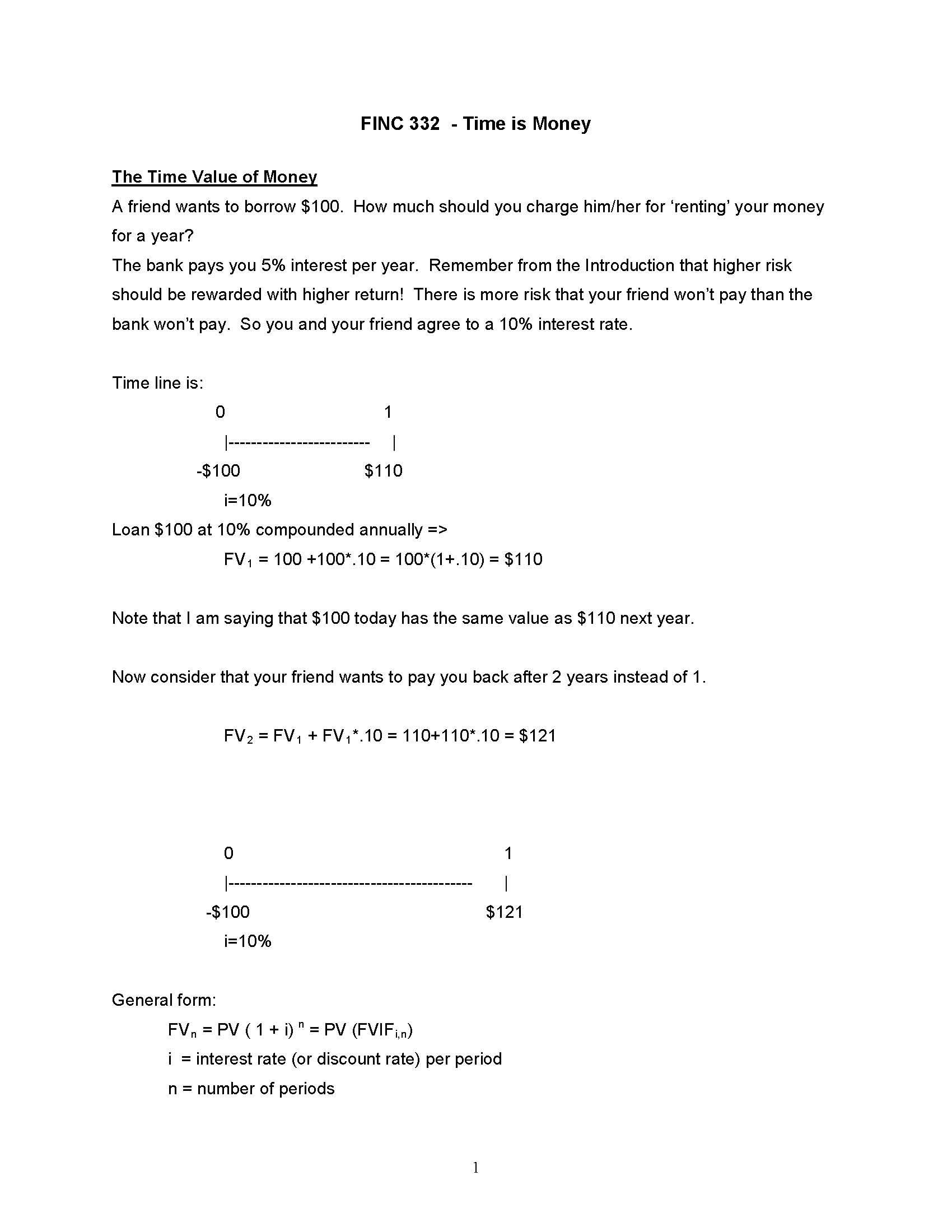 Intermediate Business Finance