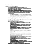 MIC 320 Exam 3 Study Guide