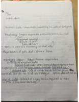 Macro Week 5 Notes