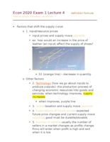 Exam 1 Lectures 4-6