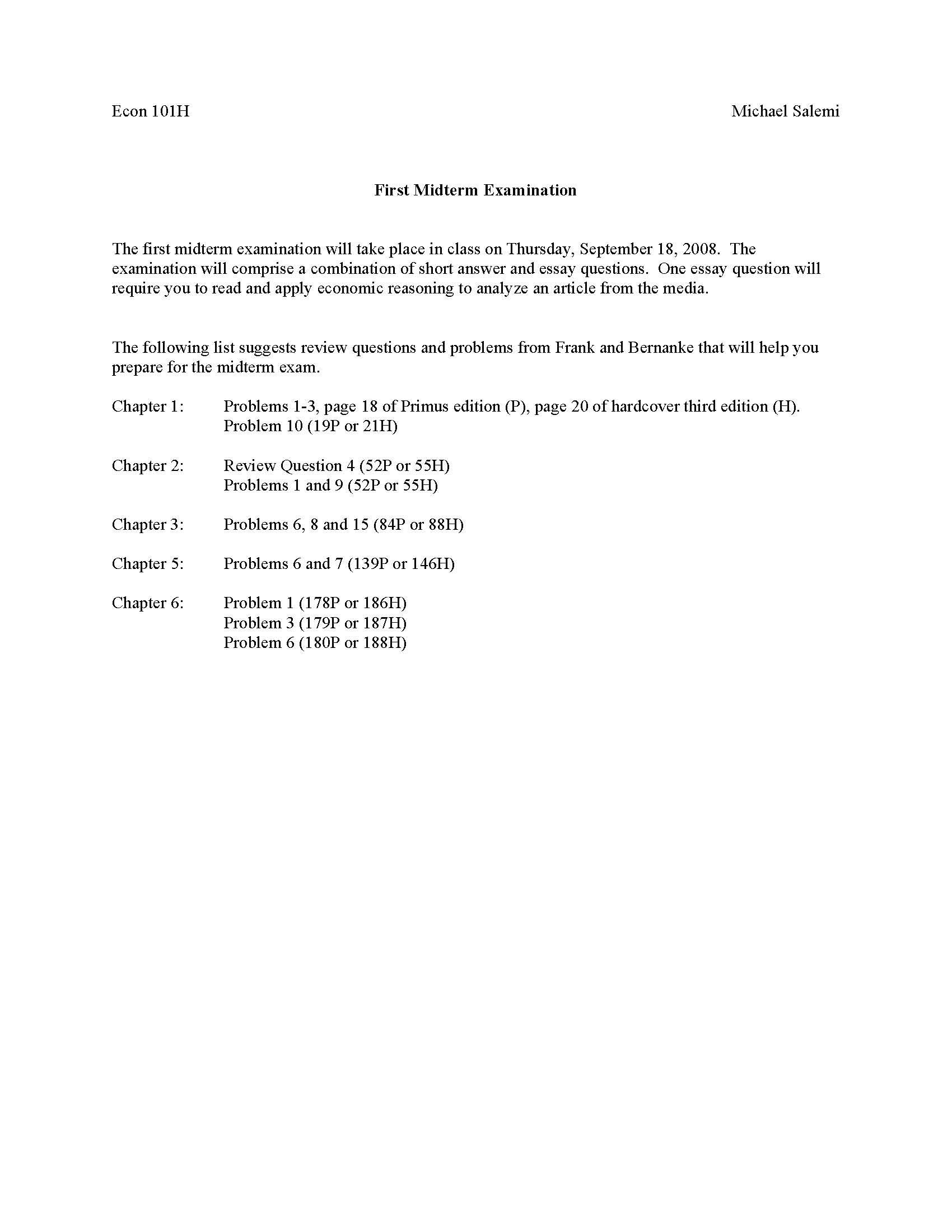 Introduction to Economics