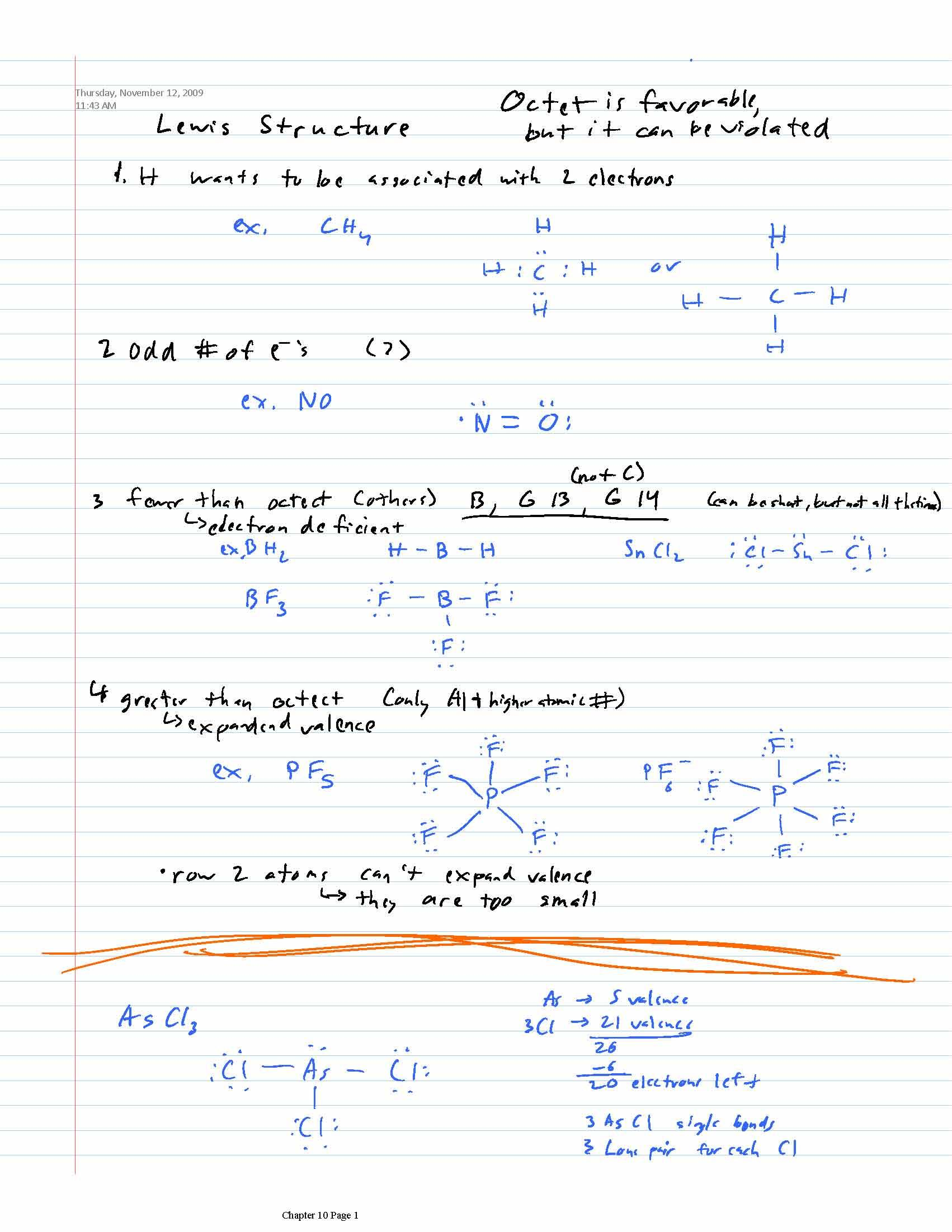 HON GENERAL CHEMISTRY 1