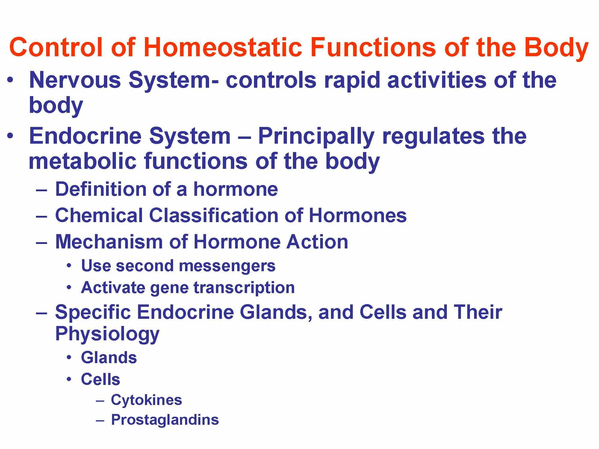 HUMAN PHYSIOLOGY