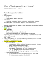 What is Theology and how is it done?