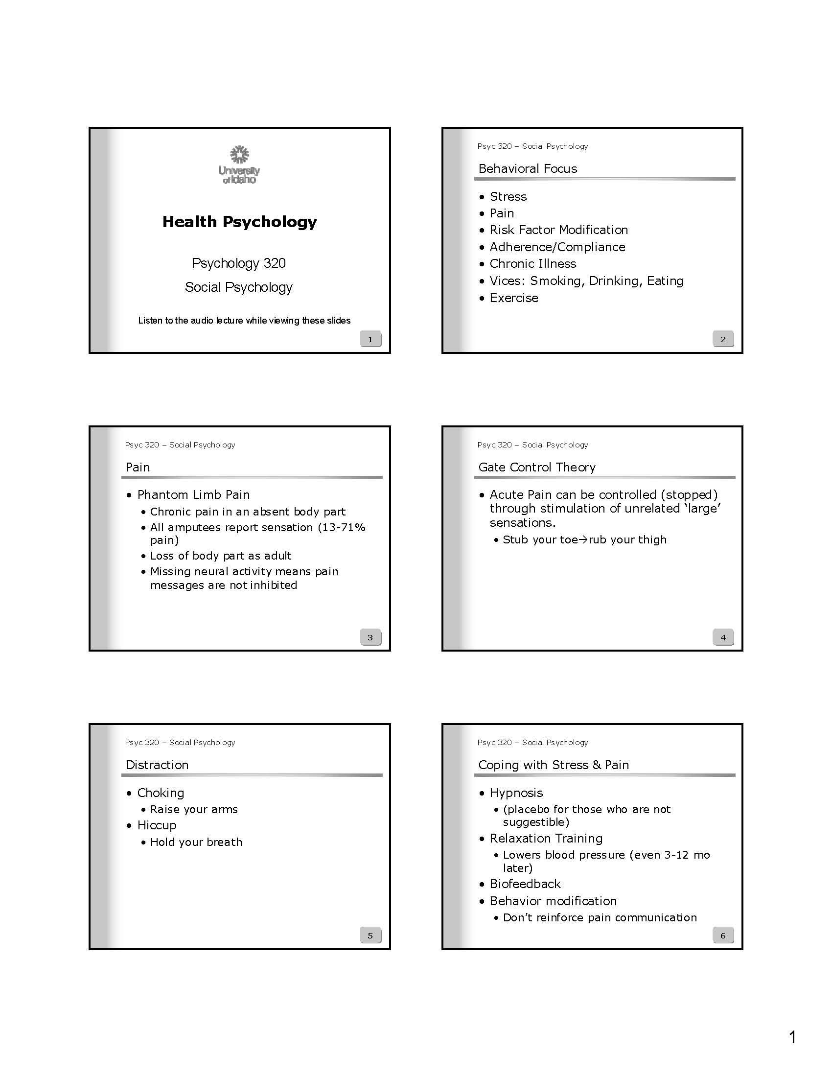 Introduction to Social Psychology