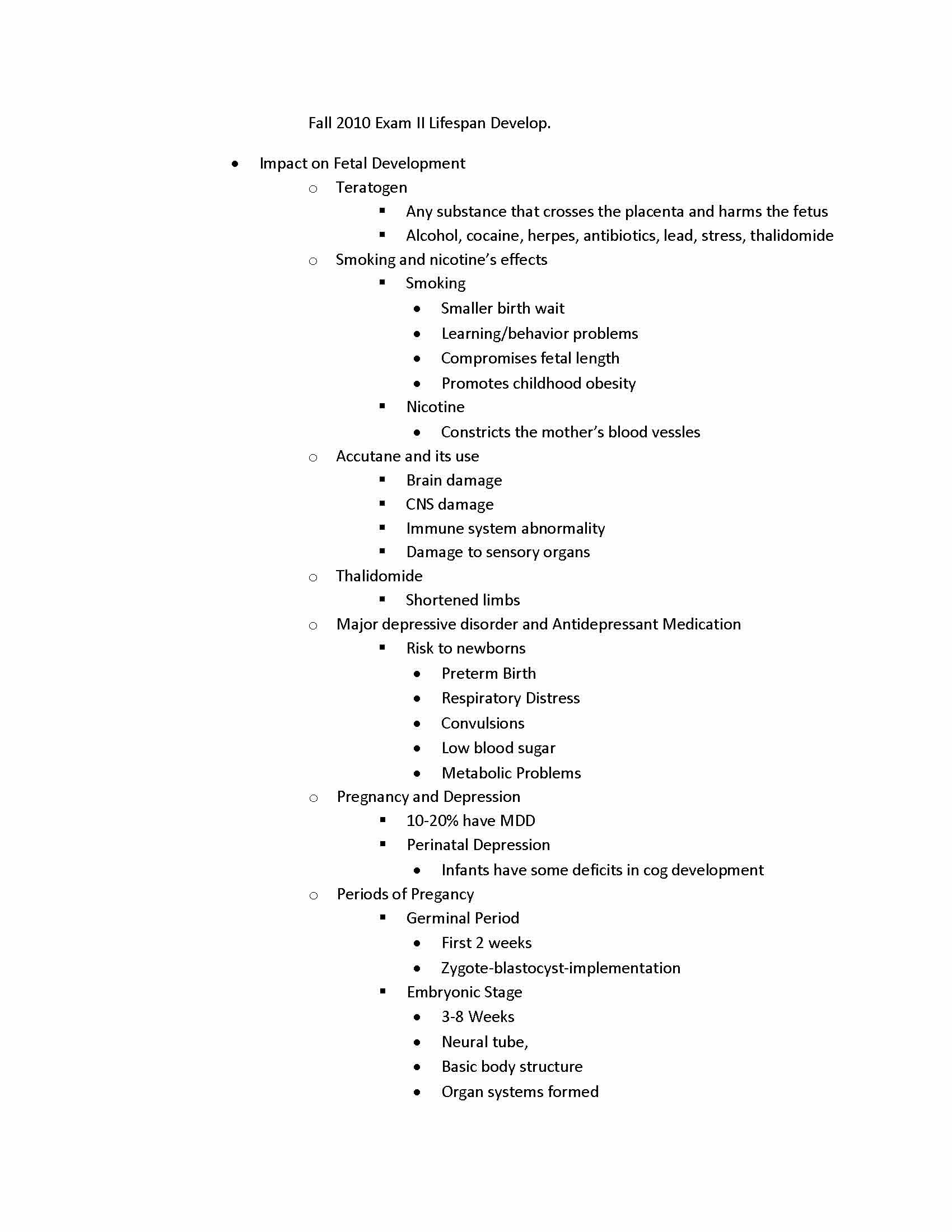 Lifespan Development