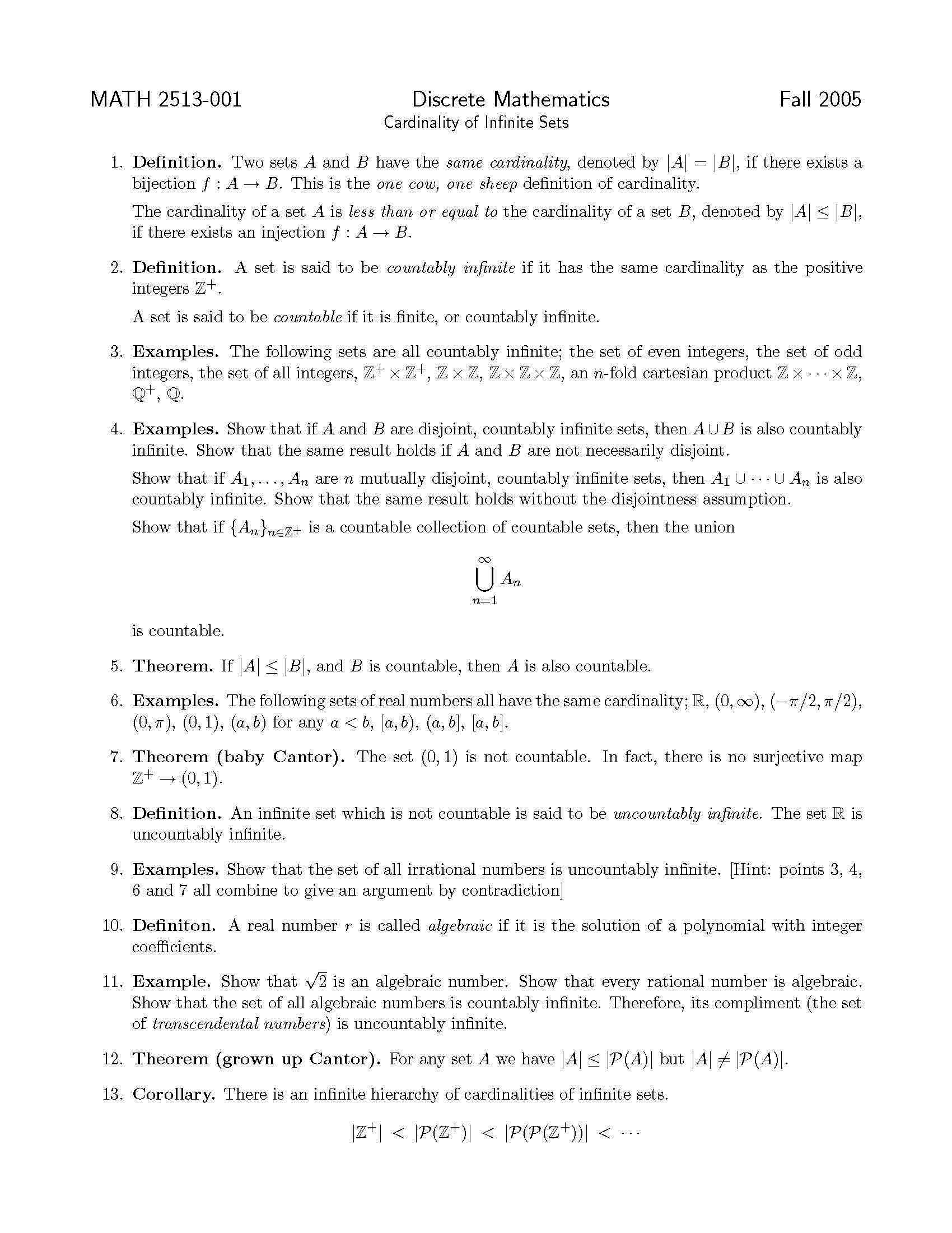 Discrete Mathematical Structures