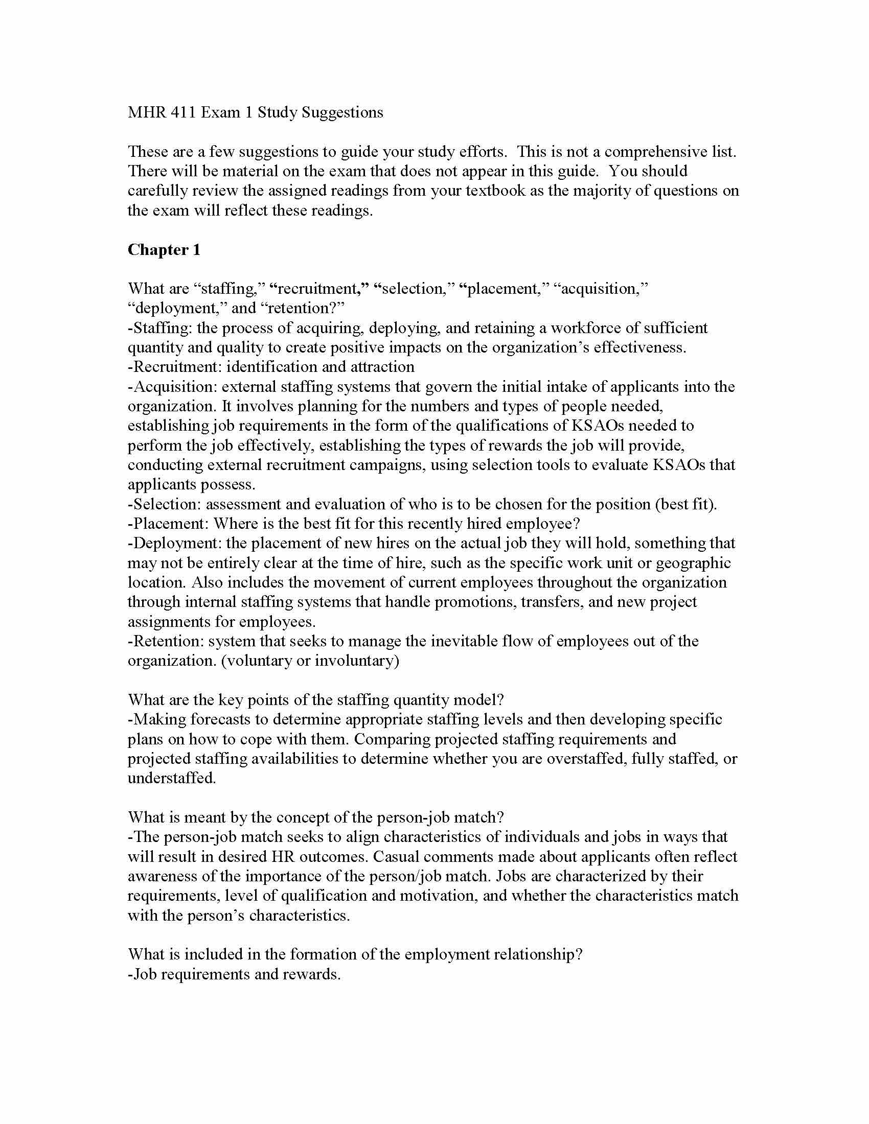 HumanResourcesStaffing,Planning,RecruitingandSelection