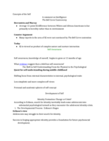 PSY: 335 Lecture 16 Notes