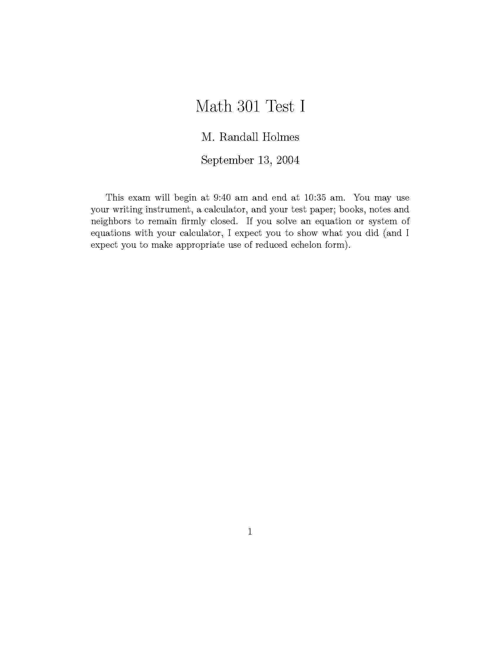 Introduction to Linear Algebra