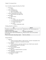 Study Guide for Chapter 5