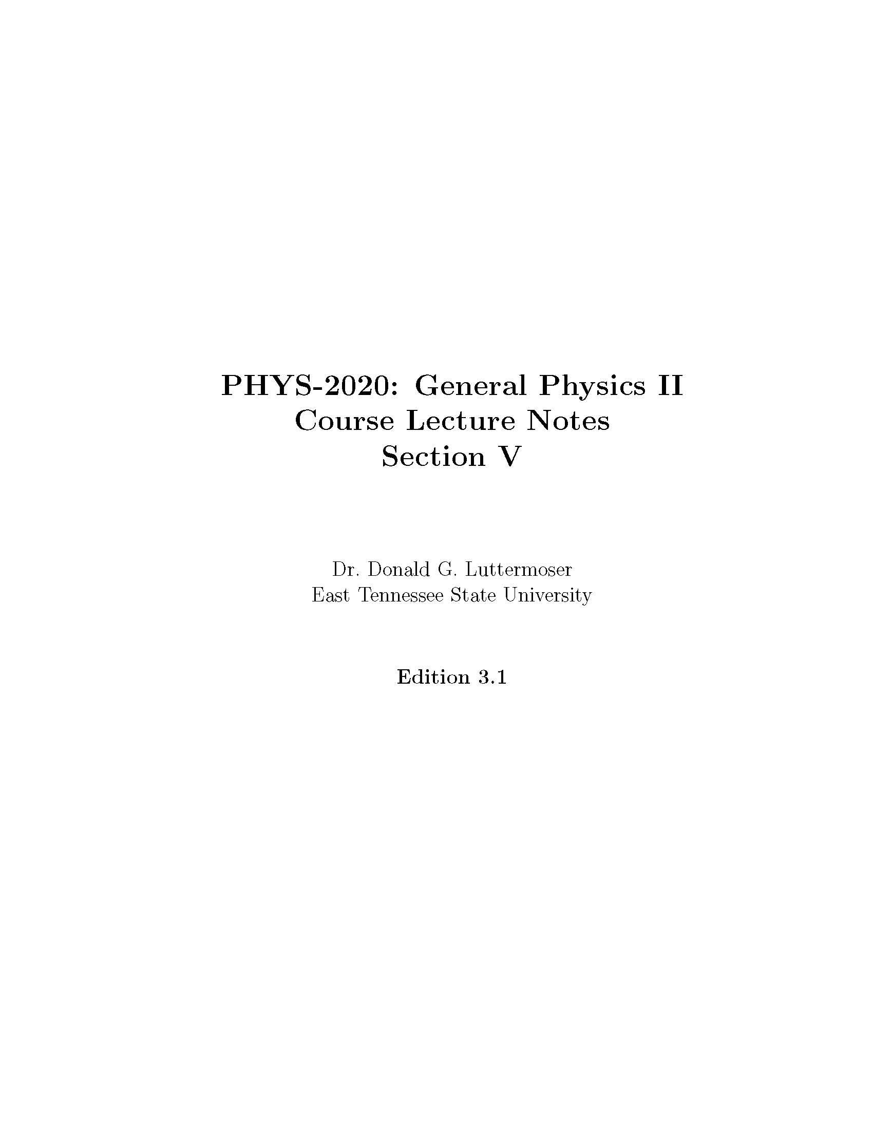 Gen Physics II Noncalc