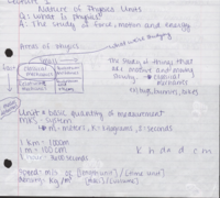 Week One of Notes- General Physics