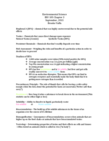 Environmental Science Week 3