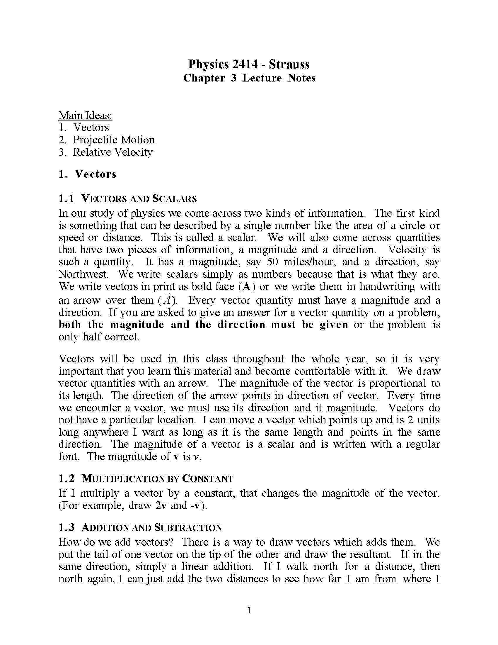 General Physics for Life Science Oriented Majors