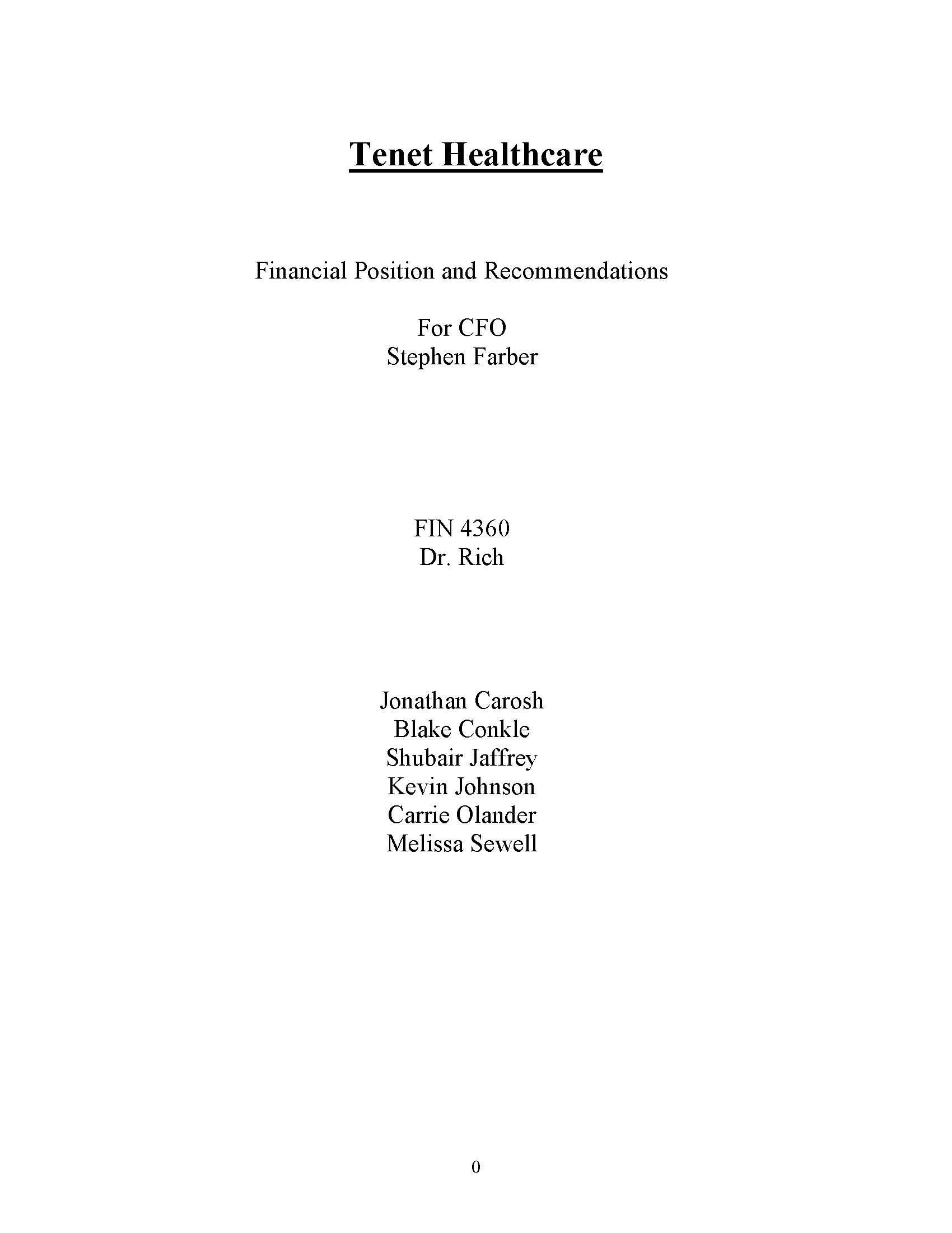 Corporate Financial Management