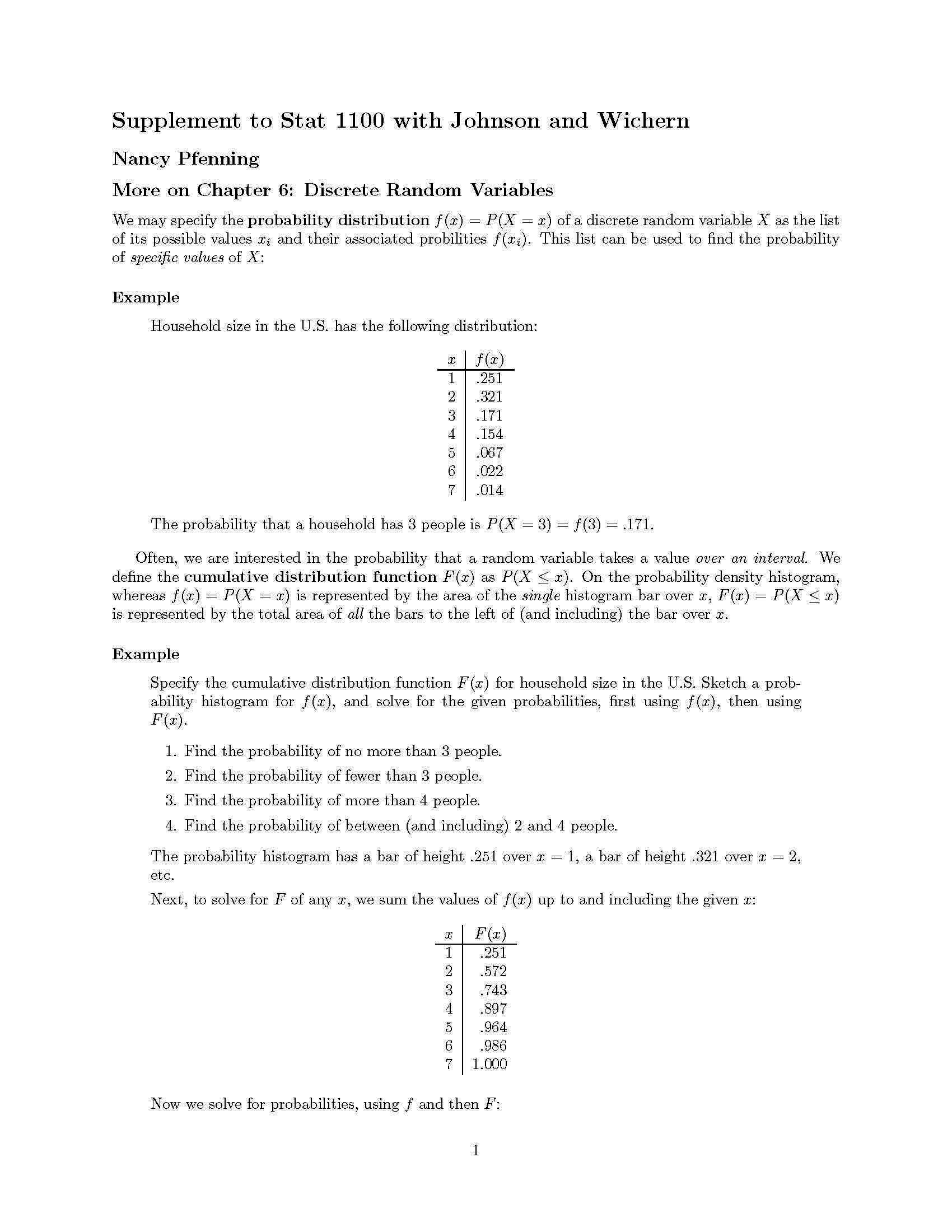 STAT&PROBLTYFORBUSMGT