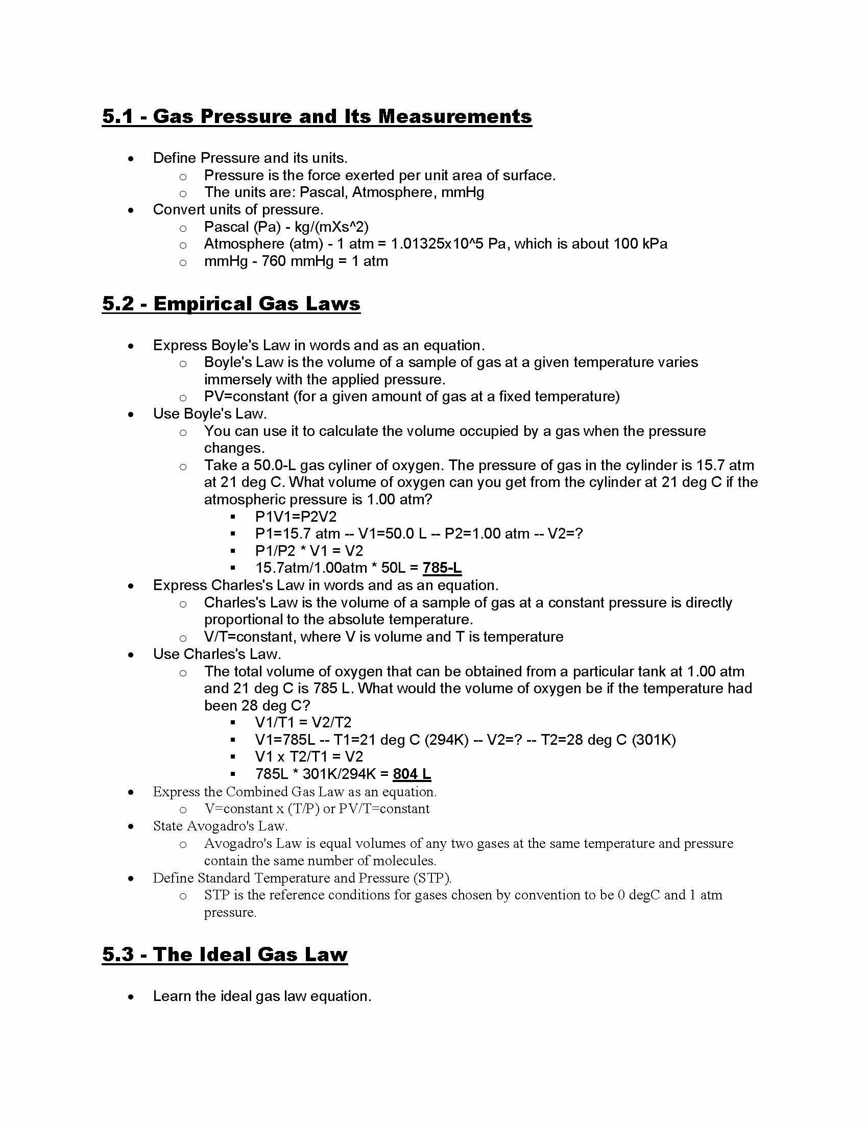 Principles of Chemistry I