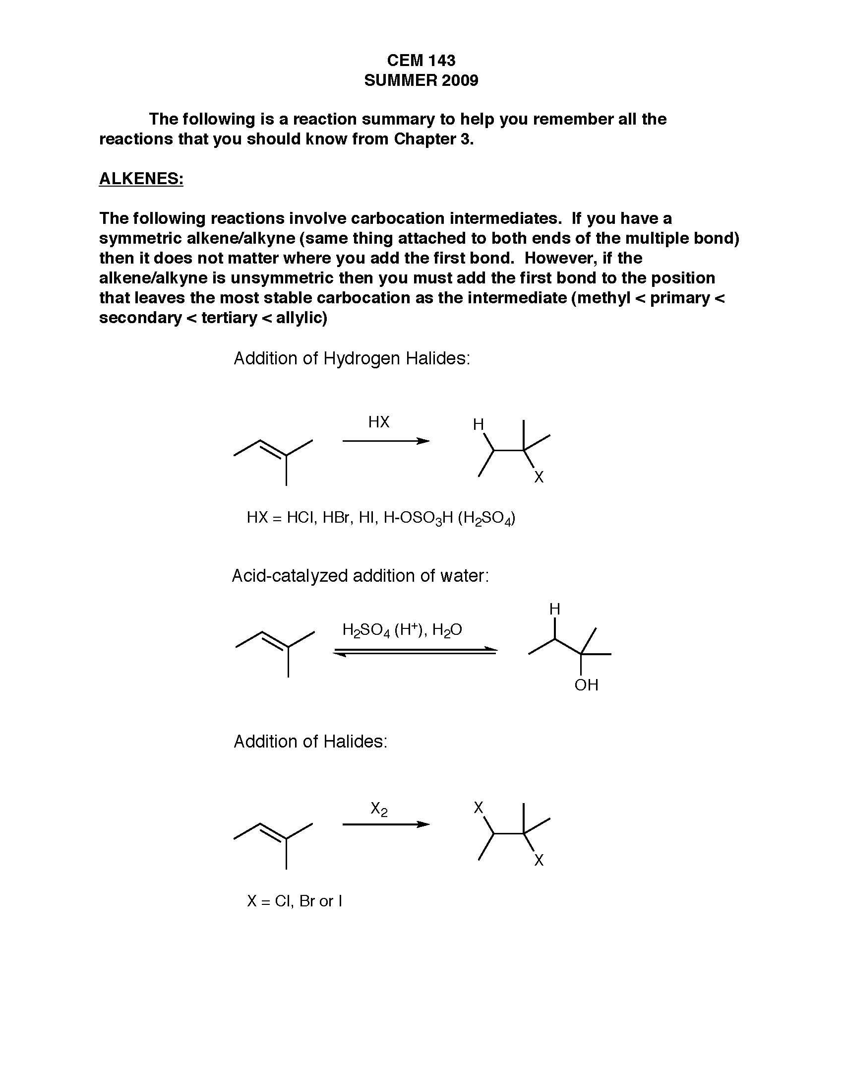 Survey of Organic Chemistry