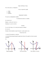 Math 1320 Week 1-3 Notes 