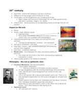 Week 13: WWI