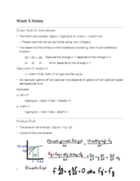 Week 5 Lecture Notes