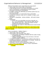 Classroom Notes & Test Prep