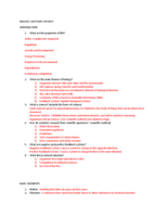 Exam 1 Study Guide