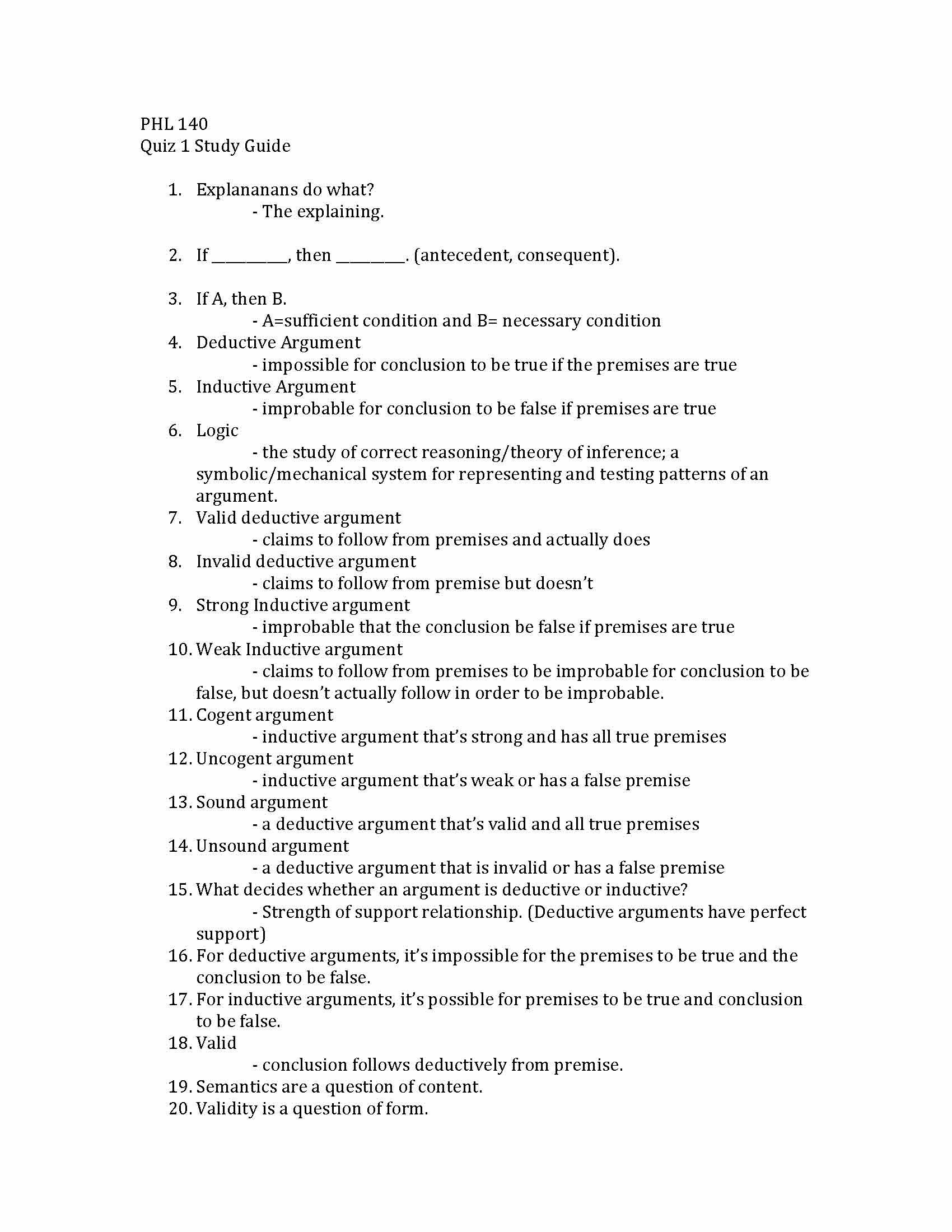 Introduction to Logic