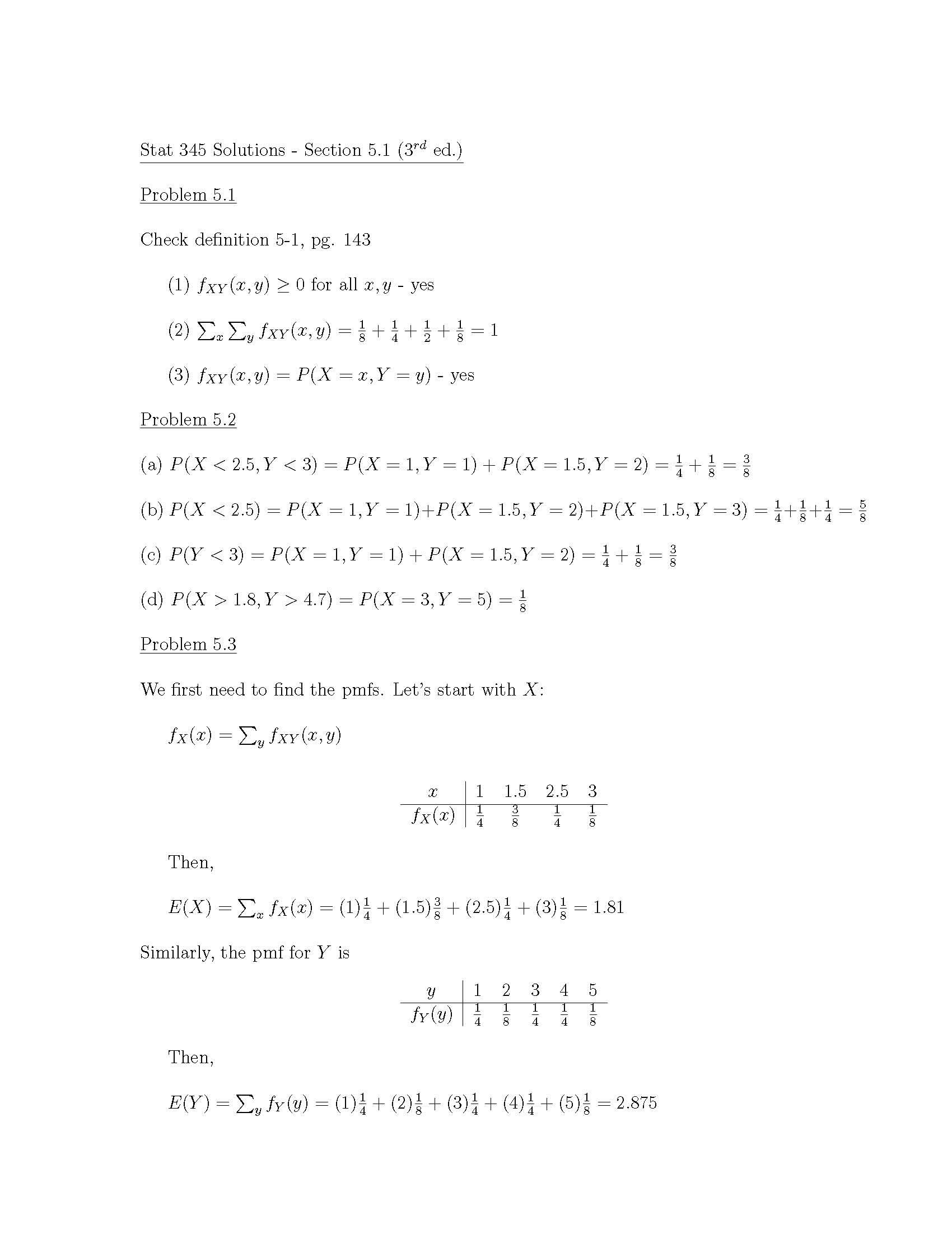 Elements of Mathematical Statistics and Probability Theory