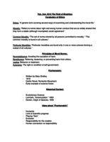 RLST: Faith and Medical Ethics