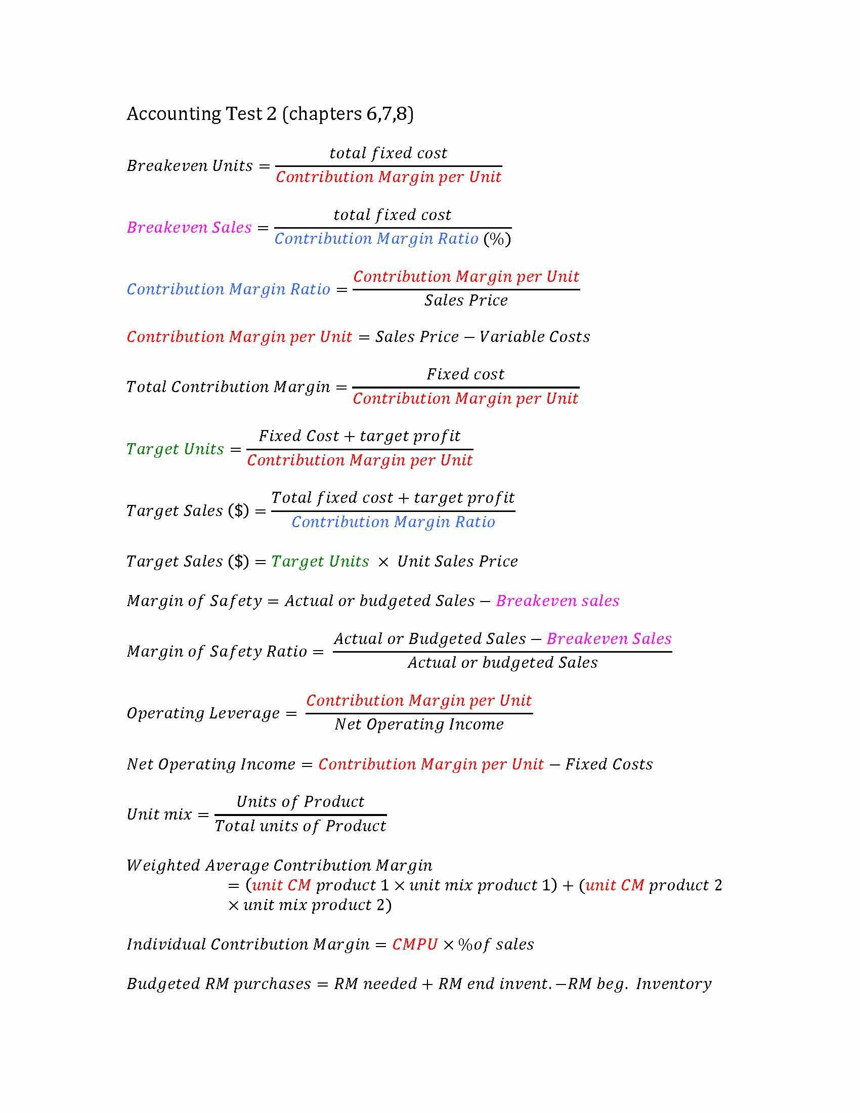 INTRO MANAGERIAL ACC