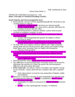 chem notes week 11