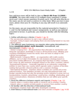 Exam 1 Study Guide