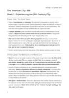GEOG 456: The American City - Study Guide