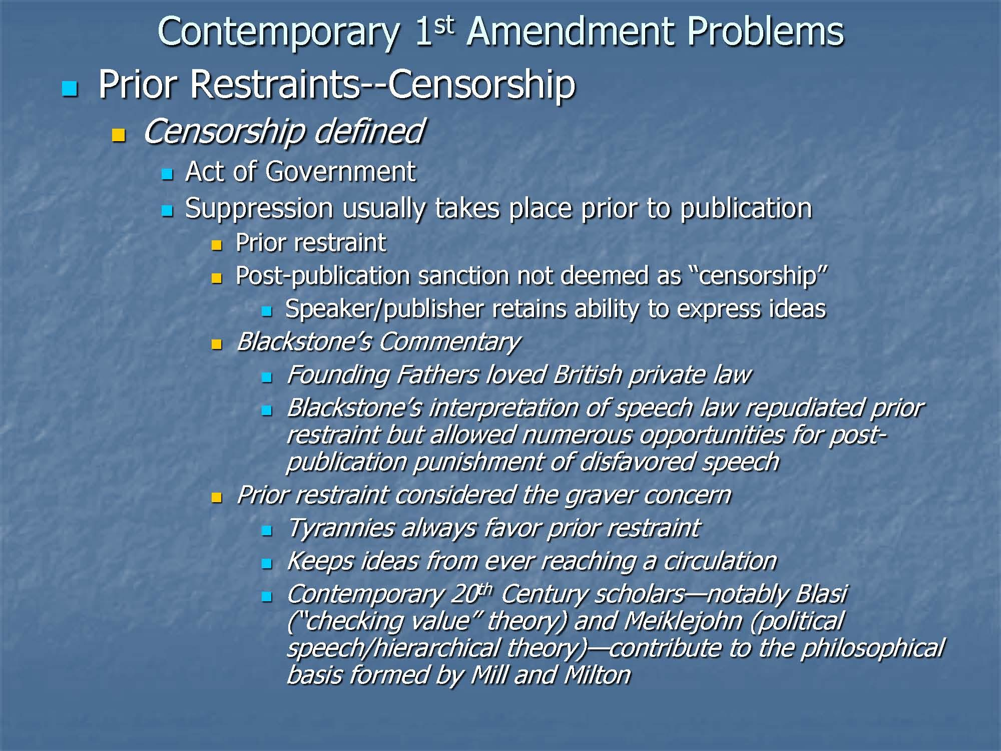 Media Law and Ethics