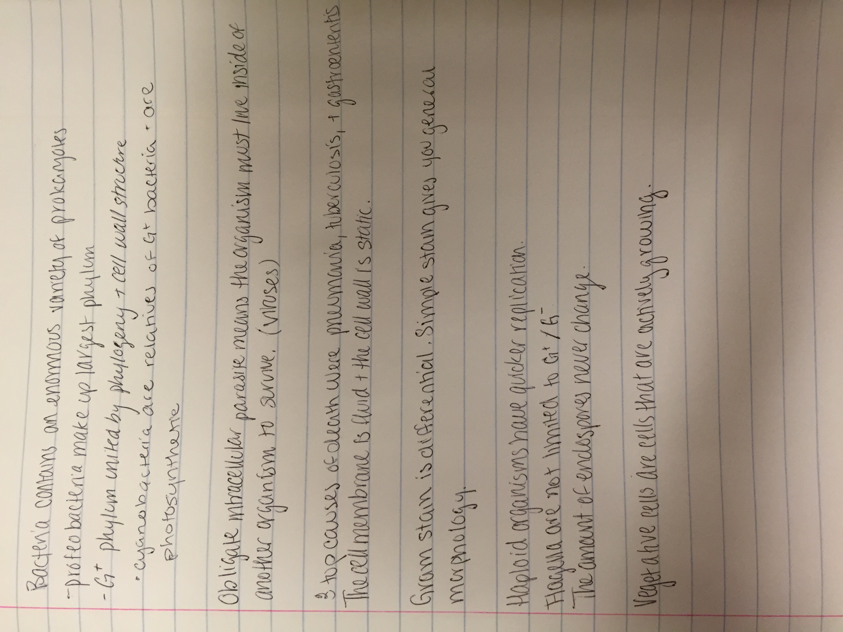 Microbiology Third Week of Notes