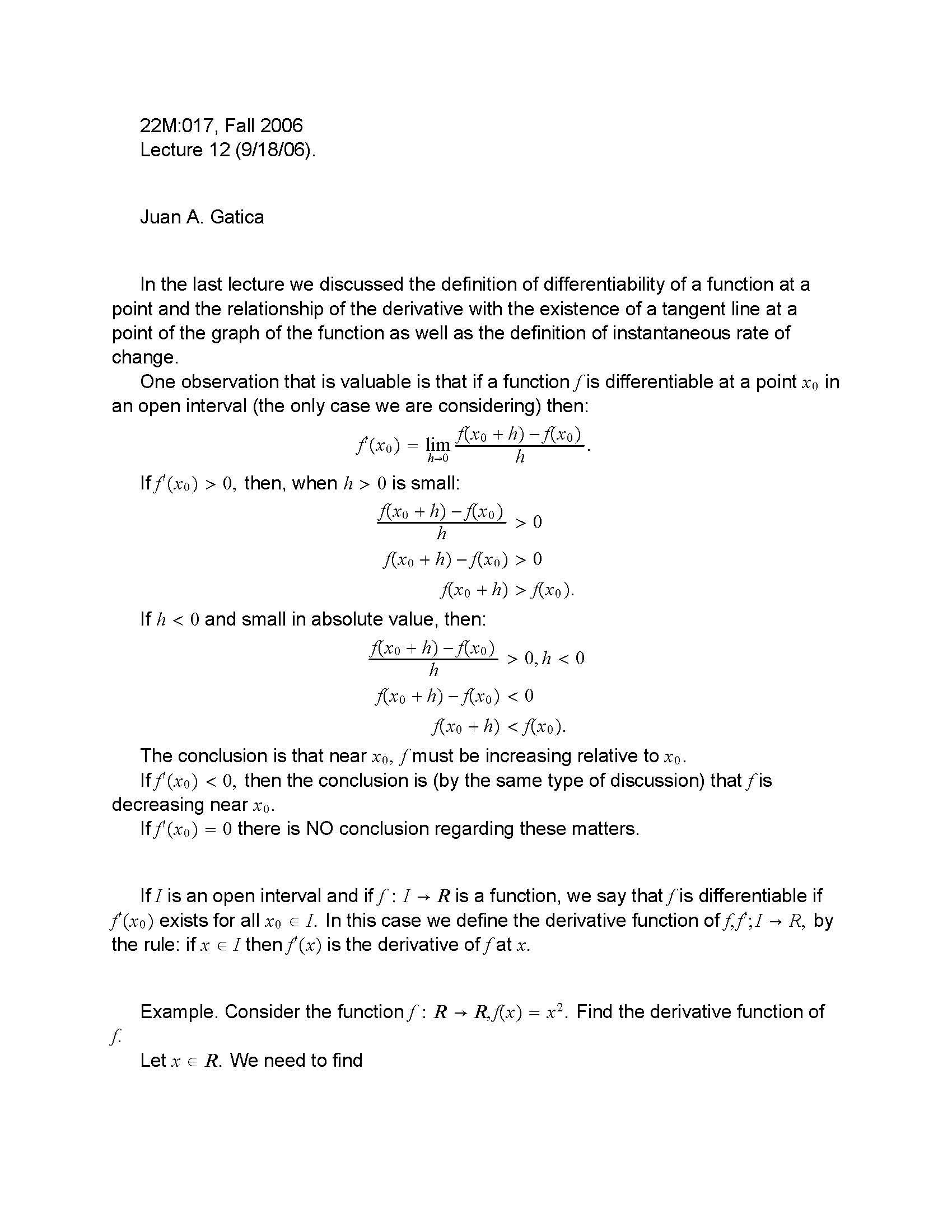 Calculus and Matrix Algebra for Business