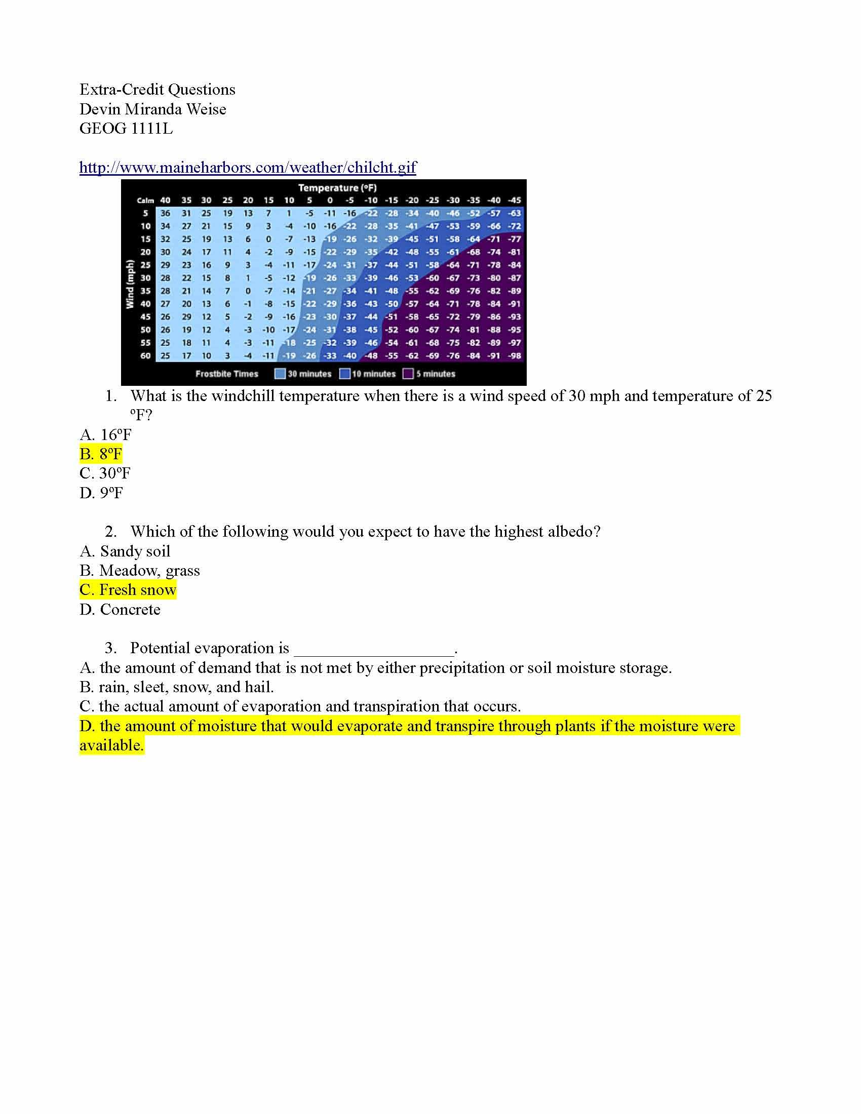 INTRO PHY GEOG LAB