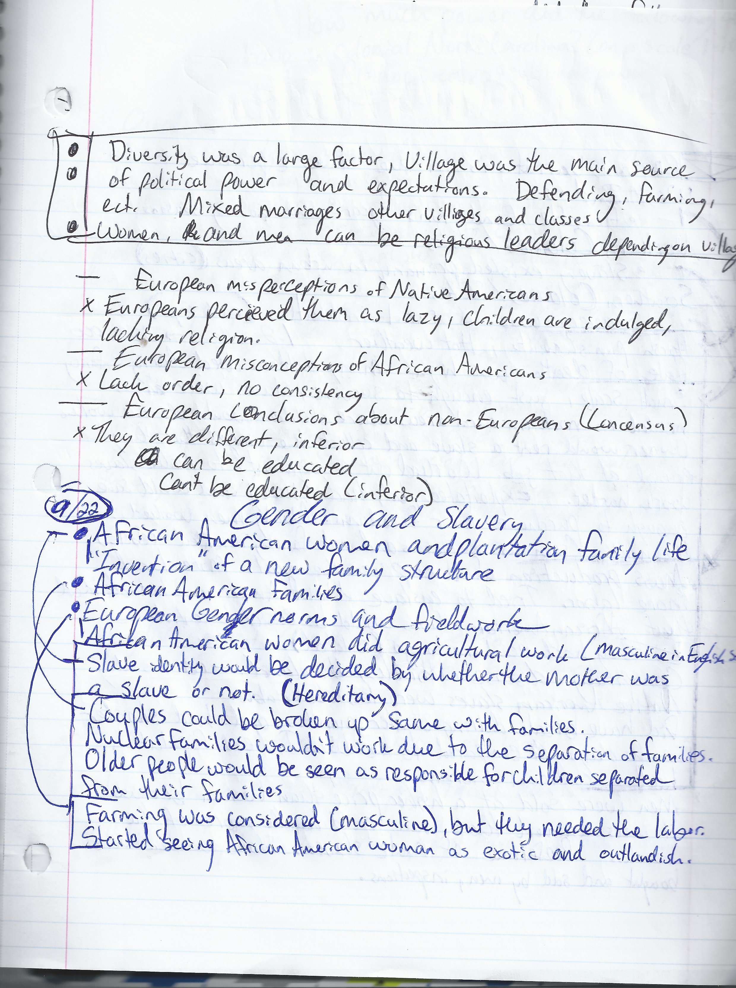 Two weeks of notes weeks 3+4