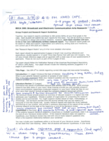 BECA300 RESEARCH REPORT GUIDELINES