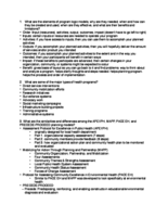 HTW 402 Exam 1 Study Guide 