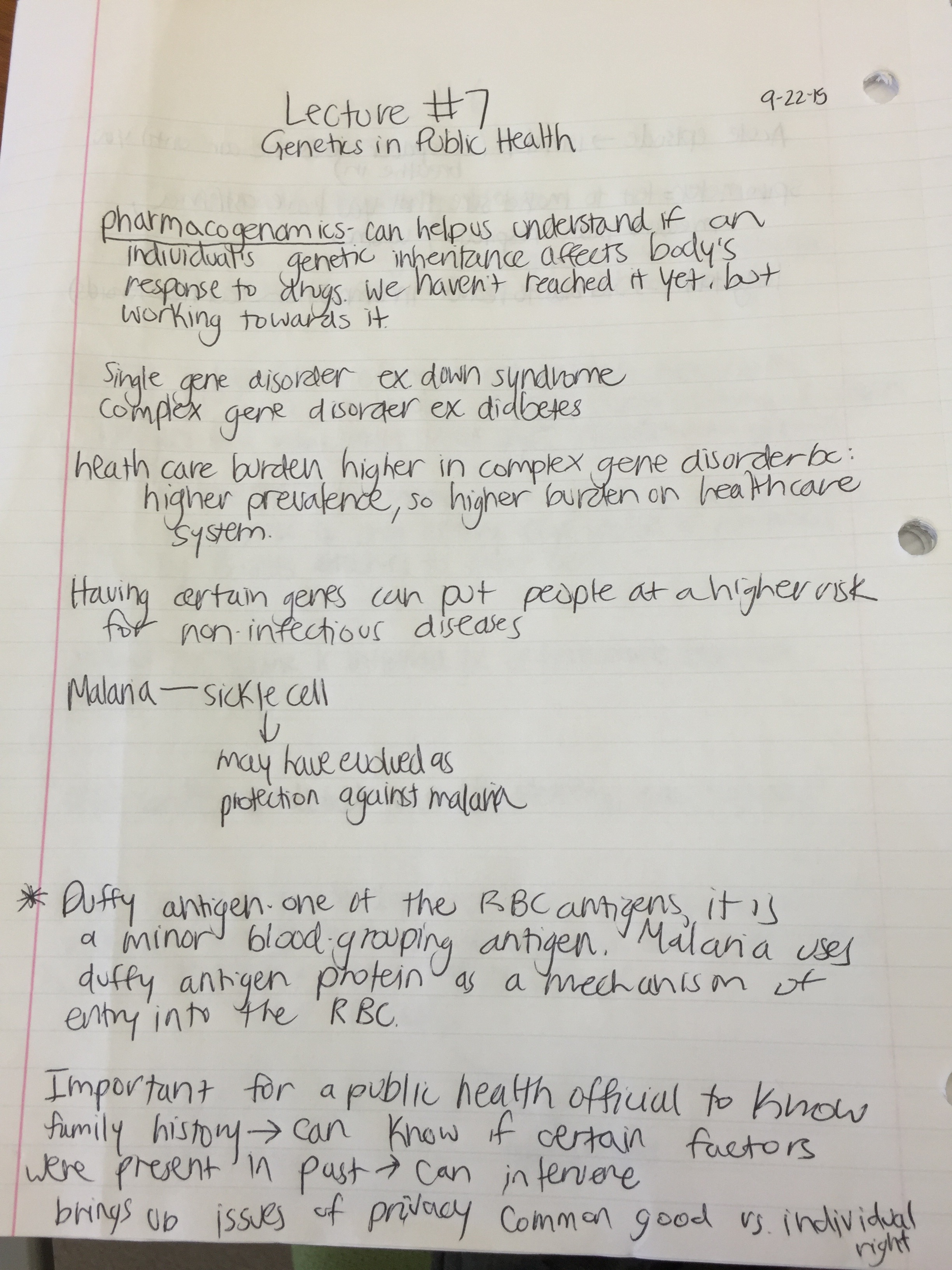 Week 5 Notes (Lectures 6 and 7)