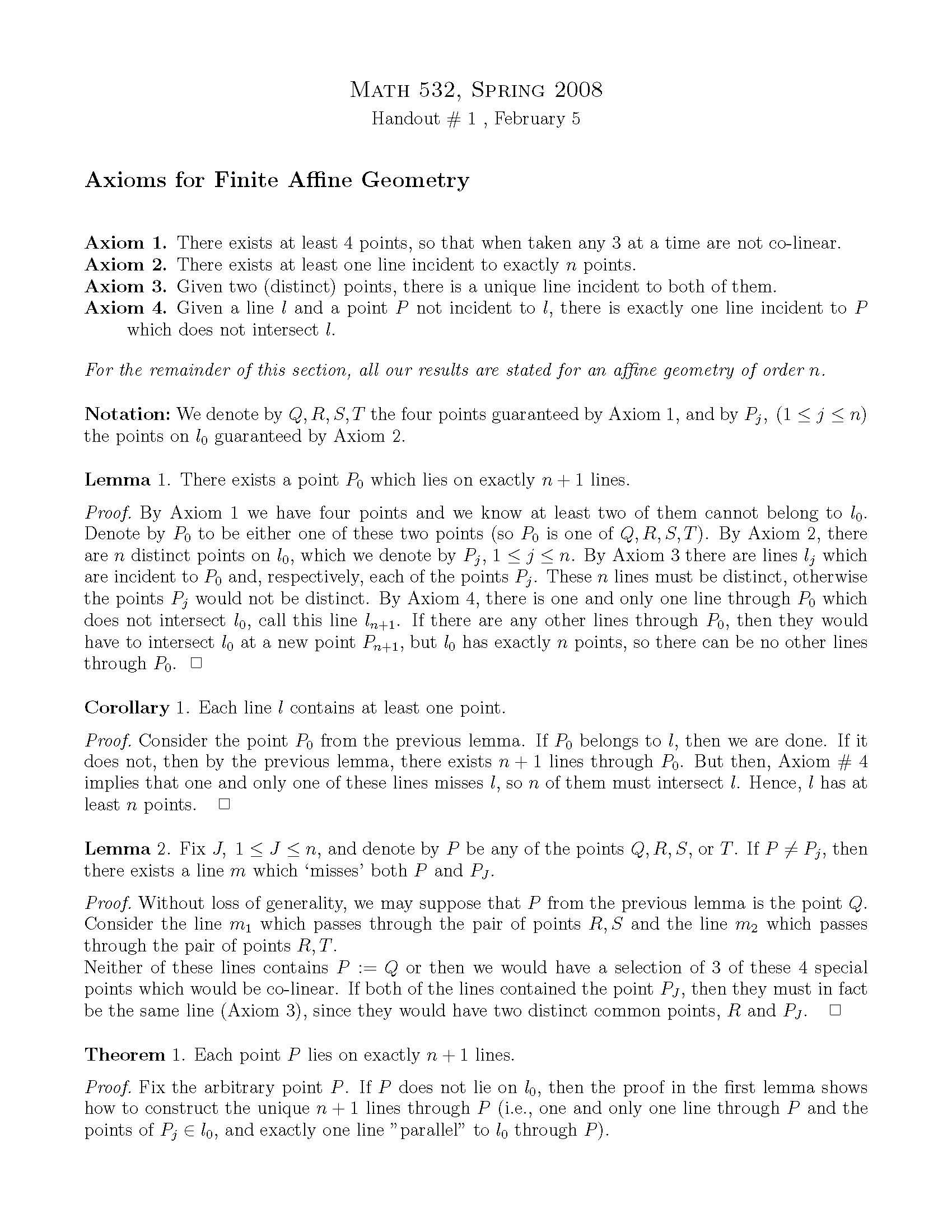 MODERN GEOMETRY