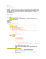 PSY101 Exam 4 (Final) Mae