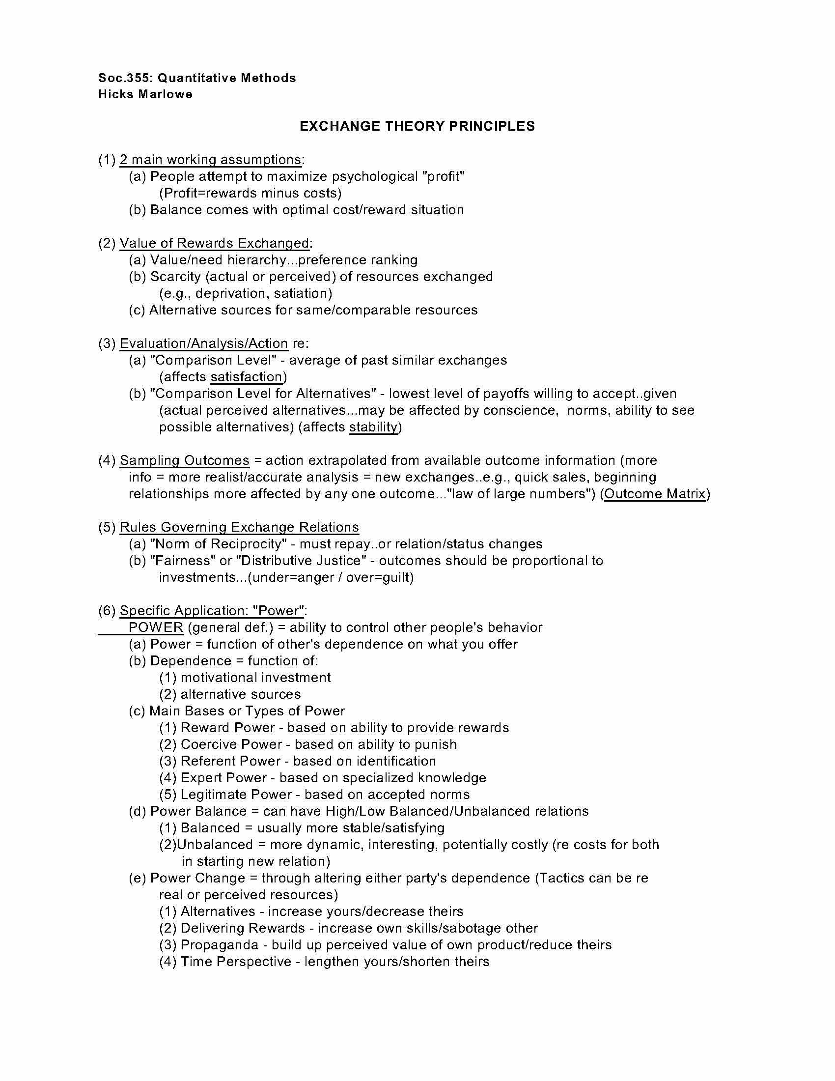 Quantive Methods Social Rsrch