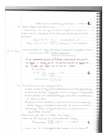Dalton's Law, Kinetic Theory, Real Gases NOTES